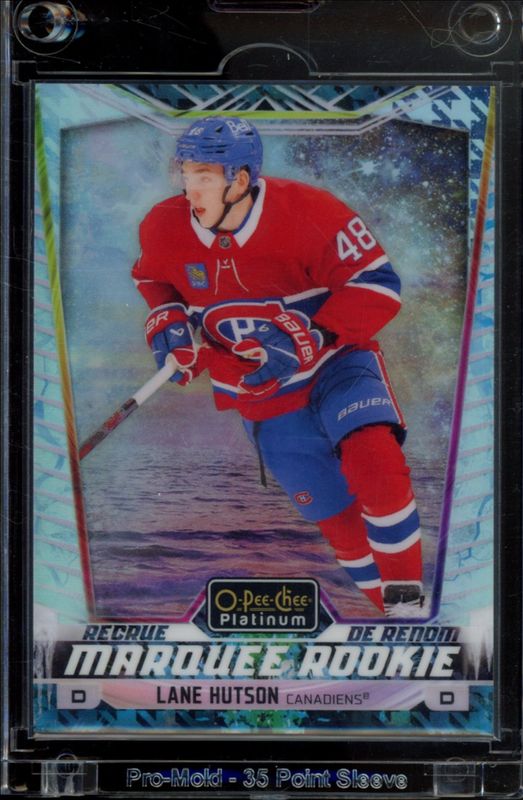 Lane Hutson 2024 O-Pee-Chee Platinum #234 Base Mixed Media Variations Rookie RAW