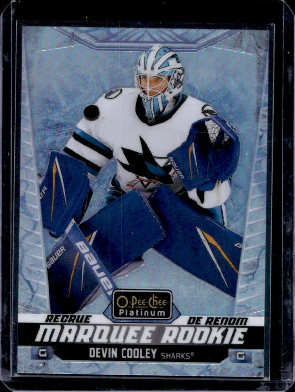 Devin Cooley 2024 O-Pee-Chee Platinum #249 Arctic Freeze /99 Rookie RAW
