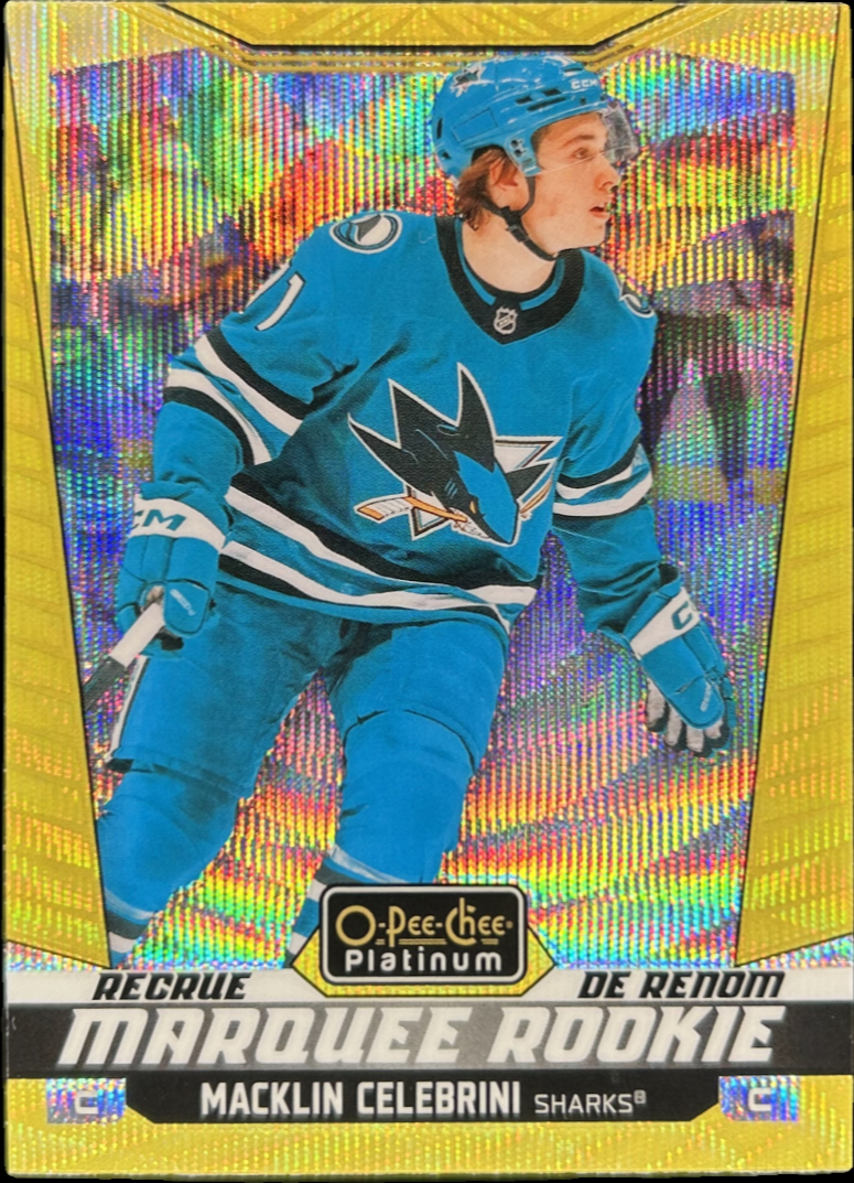 Macklin Celebrini 2024 Topps Now #6 Rookie Card – PGI 10 Graded – 1st Pro Card Ever