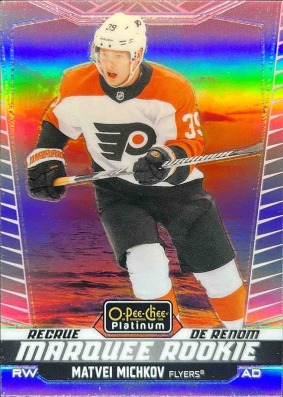 Matvei Michkov 2024 O-Pee-Chee Platinum #264 Sunset Rookie RAW