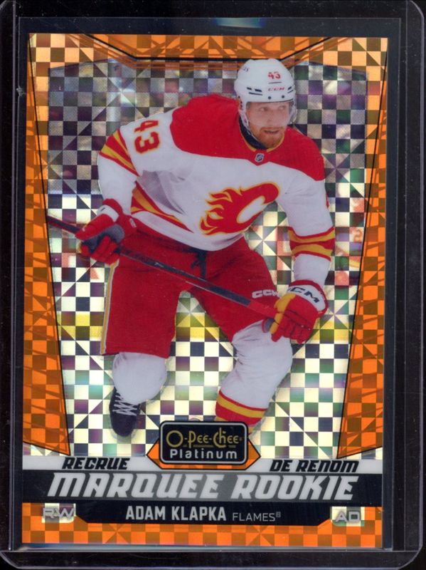 2024 O-Pee-Chee Platinum #218 Orange Checkers /25