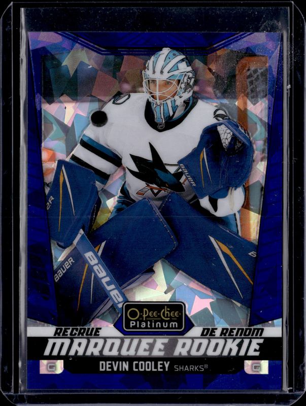 Devin Cooley 2024 O-Pee-Chee Platinum #249 Blue Fragments /125 Rookie RAW