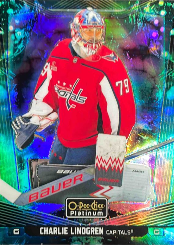 Charlie Lindgren 2024 O-Pee-Chee Platinum #167 Bioluminescence /5 RAW