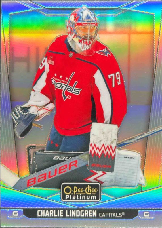 Charlie Lindgren 2024 O-Pee-Chee Platinum #167 Rainbow RAW