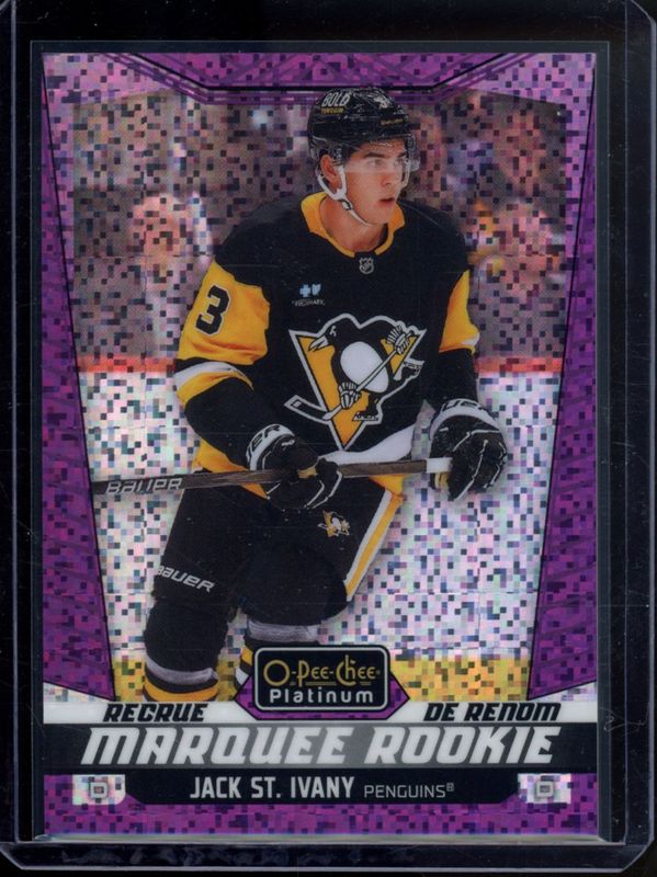 2024 O-Pee-Chee Platinum #247 Violet Pixels /299