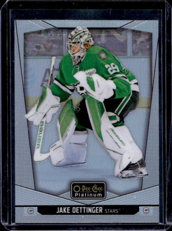 Jake Oettinger 2024 O-Pee-Chee Platinum #191 Rainbow RAW