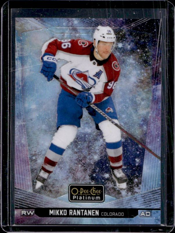Mikko Rantanen 2024 O-Pee-Chee Platinum #196 Cosmic /65 RAW