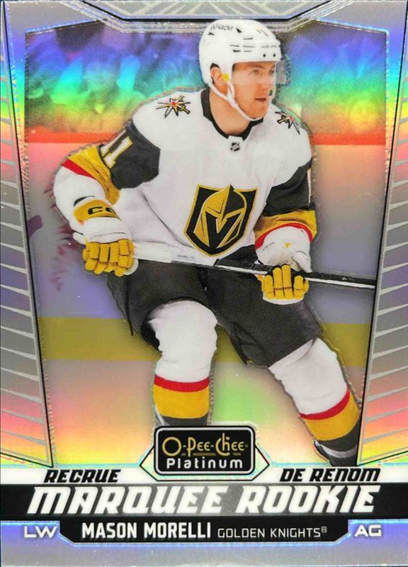 Mason Morelli 2024 O-Pee-Chee Platinum #266 Rainbow Rookie RAW