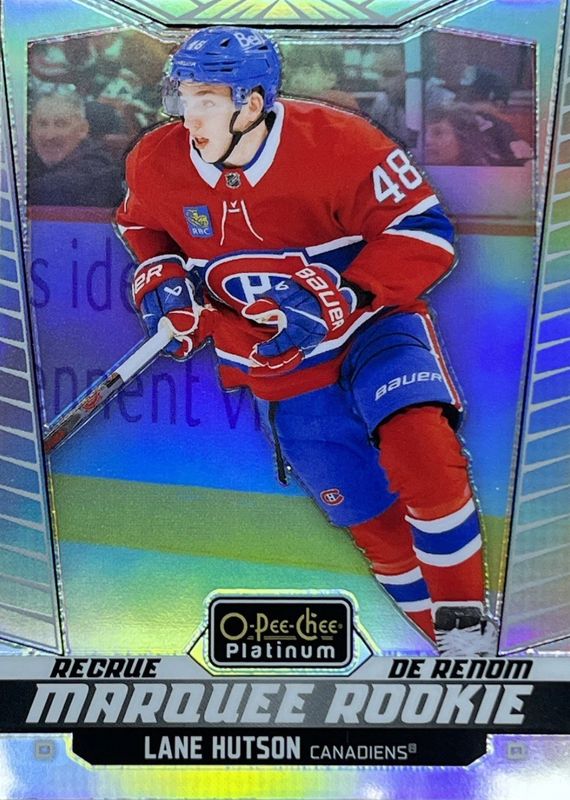 Lane Hutson 2024 O-Pee-Chee Platinum #234 Rainbow Rookie RAW