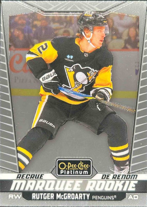 Rutger McGroarty 2024 O-Pee-Chee Platinum #276 Base Rookie RAW