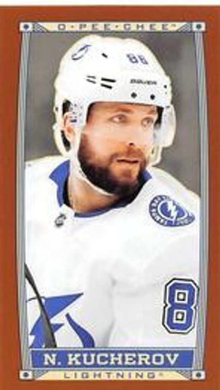 Nikita Kucherov 2019 O-Pee-Chee #C-39 Caramel Minis Caramel Border RAW