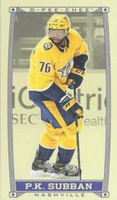 2019 O-Pee-Chee Caramel Minis Blank Back