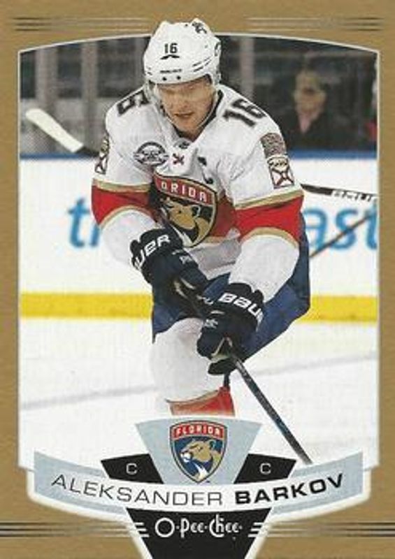 Aleksander Barkov 2019 O-Pee-Chee #437 Gold Border RAW