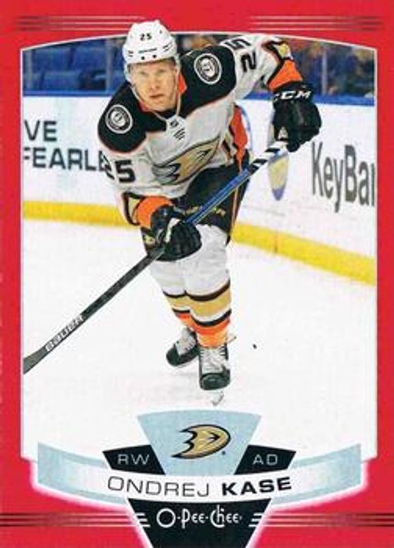 2019 O-Pee-Chee #390 Red Border Blank Back