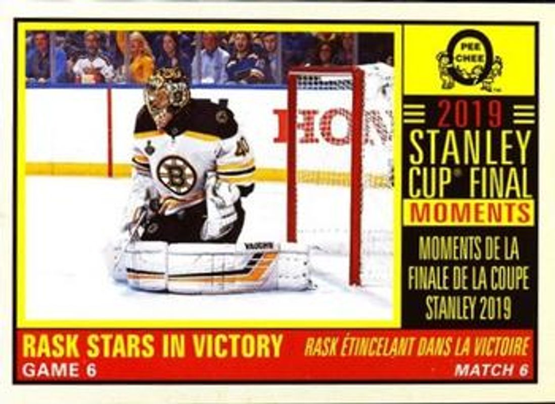 2019 O-Pee-Chee #8 2019 Stanley Cup Final Moments