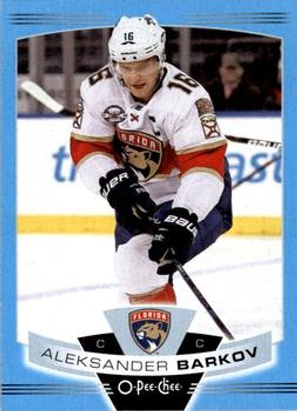 Aleksander Barkov 2019 O-Pee-Chee #437 Blue Border RAW