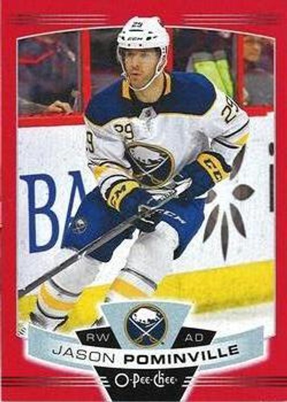 2019 O-Pee-Chee #302 Red Border Blank Back