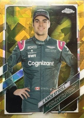 2021 Topps Chrome Formula 1 Sapphire Edition #8 Gold /50