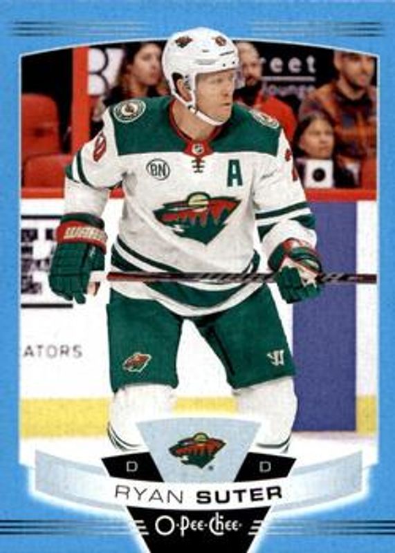 Ryan Suter 2019 O-Pee-Chee #9 Blue Border RAW