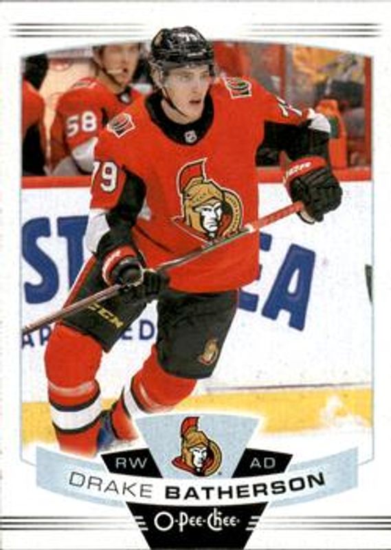 Drake Batherson 2019 O-Pee-Chee #51 Base RAW