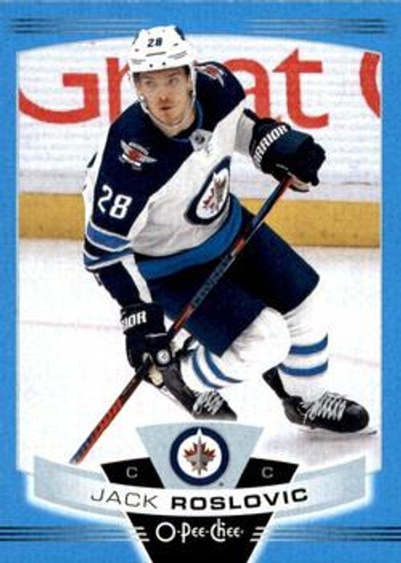 2019 O-Pee-Chee #496 Blue Border