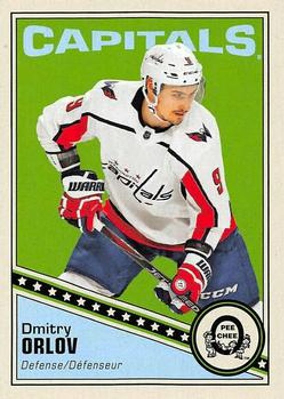 Dmitry Orlov 2019 O-Pee-Chee #320 Retro Blank Back RAW