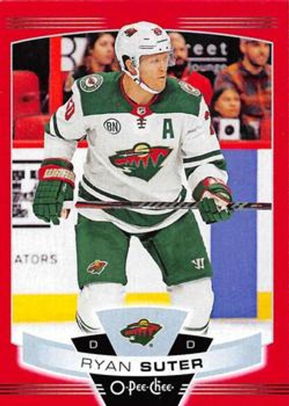 Ryan Suter 2019 O-Pee-Chee #9 Red Border RAW
