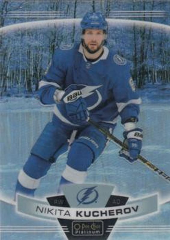 Nikita Kucherov 2019 O-Pee-Chee Platinum #100 Pond Hockey RAW