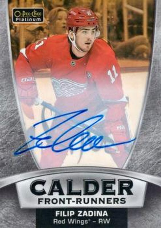 2019 O-Pee-Chee Platinum #CF-12 Calder Front Runners Autographs