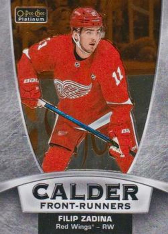 Filip Zadina 2019 O-Pee-Chee Platinum #CF-12 Calder Front Runners Rookie RAW