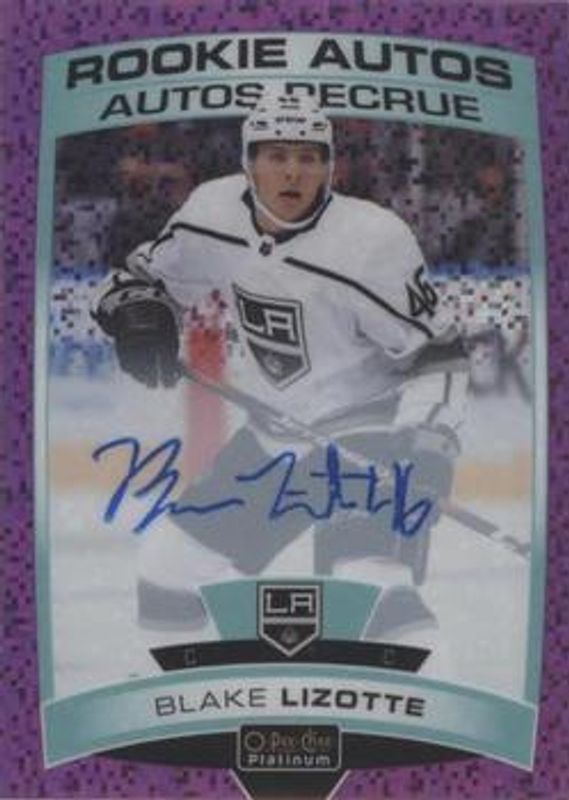 2019 O-Pee-Chee Platinum #R-BL Rookie Autos - Violet Pixels