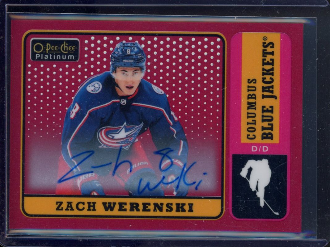 2019 O-Pee-Chee Platinum #R-12 2018-19 O-Pee-Chee Platinum Update I - Retro Red Rainbow Autos