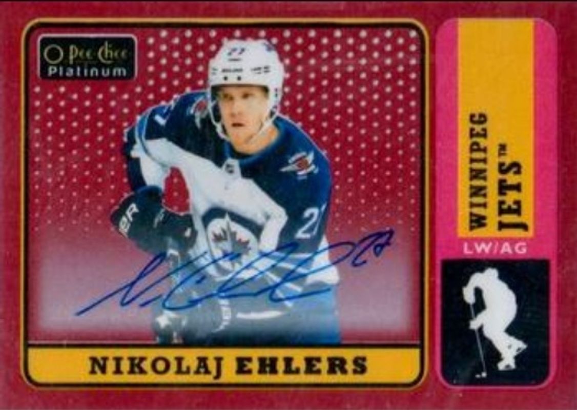 2019 O-Pee-Chee Platinum #R-38 2018-19 O-Pee-Chee Platinum Update I - Rookie Autos /50