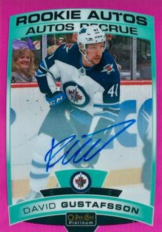 2019 O-Pee-Chee Platinum #R-DG Rookie Autos - Matte Pink /99