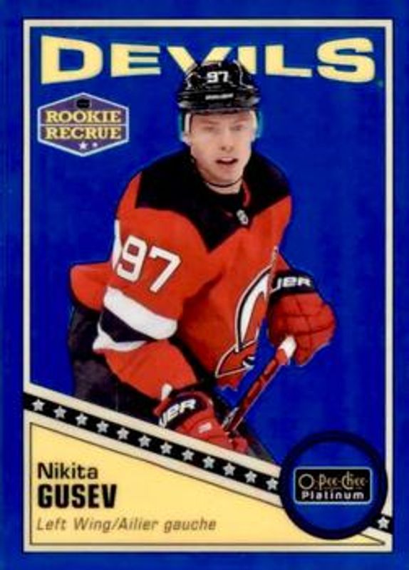 2019 O-Pee-Chee Platinum #R-92 Retro Blue - Rainbow /149