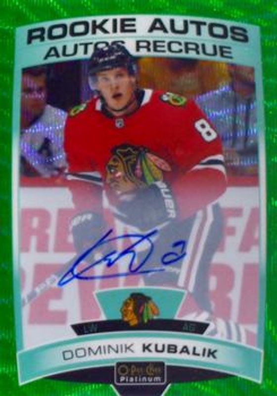 2019 O-Pee-Chee Platinum #R-DK Rookie Autos - Emerald Surge /10