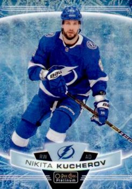 Nikita Kucherov 2019 O-Pee-Chee Platinum #100 Arctic Freeze /99 RAW