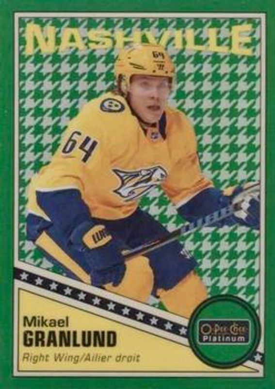 2019 O-Pee-Chee Platinum #R-30 Retro Green Houndstooth /15