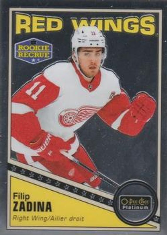Filip Zadina 2019 O-Pee-Chee Platinum #R-68 Retro Rookie RAW