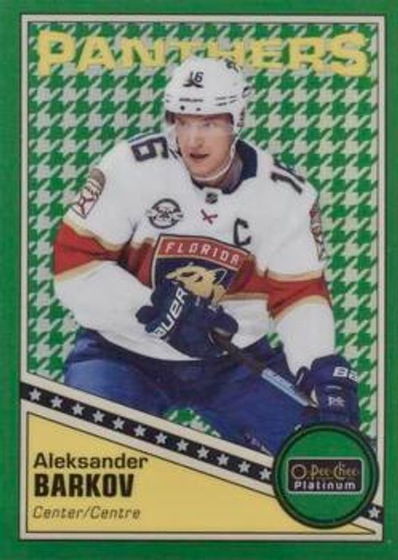 2019 O-Pee-Chee Platinum #R-3 Retro Green Houndstooth /15