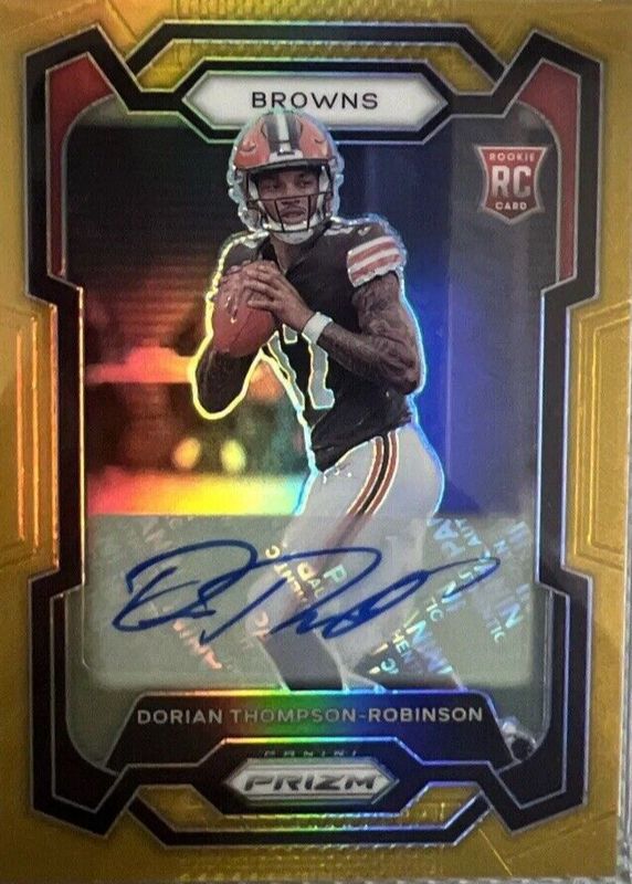 2023 Prizm #322 Rookie Autographs - Gold /10