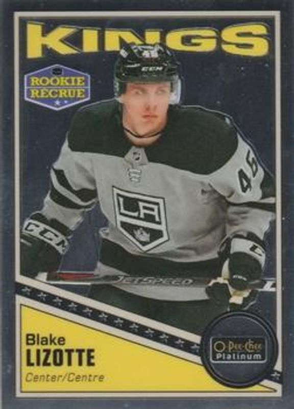 Blake Lizotte 2019 O-Pee-Chee Platinum #R-89 Retro Rookie RAW