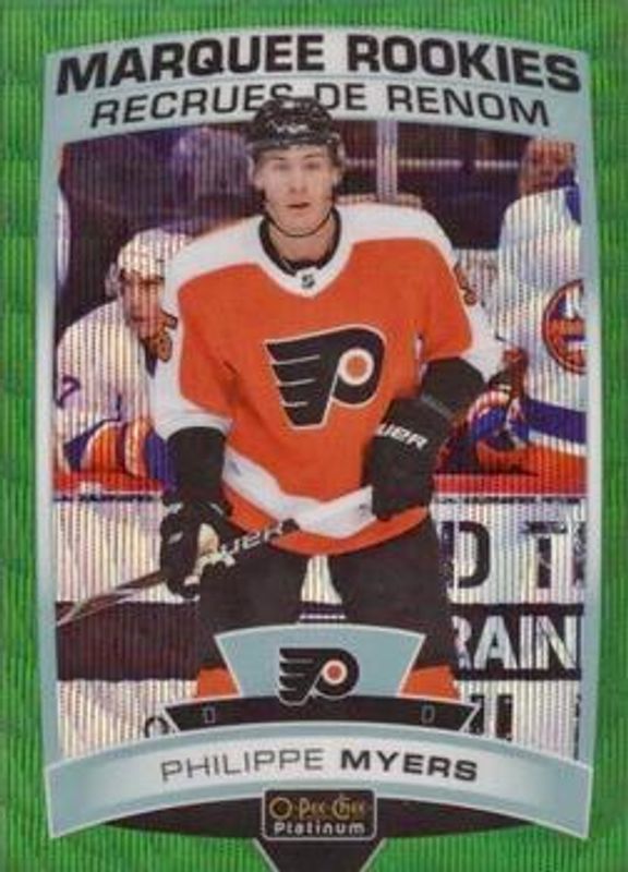 2019 O-Pee-Chee Platinum #195 Emerald Surge /10