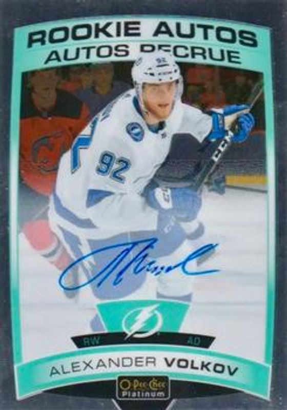 2019 O-Pee-Chee Platinum #R-AV Rookie Autos