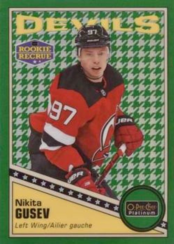 2019 O-Pee-Chee Platinum #R-92 Retro Green Houndstooth /15