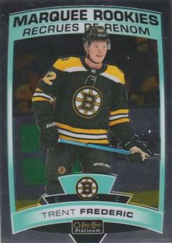 Trent Frederic 2019 O-Pee-Chee Platinum #191 Base Rookie RAW
