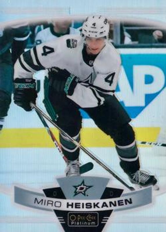 Miro Heiskanen 2019 O-Pee-Chee Platinum #31b Base RAW