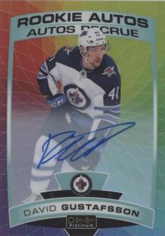 2019 O-Pee-Chee Platinum #R-DG Rookie Autos - Rainbow Color Wheel