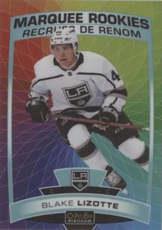 Blake Lizotte 2019 O-Pee-Chee Platinum #174 Rainbow Color Wheel Rookie RAW