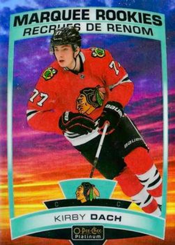 Kirby Dach 2019 O-Pee-Chee Platinum #151 Sunset Rookie RAW